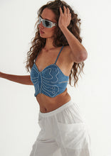 Load image into Gallery viewer, Butterfly Corset Top