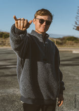 Load image into Gallery viewer, Washed Sherpa Quarter Zip