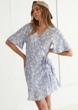 Load image into Gallery viewer, Frill Wrap Dress