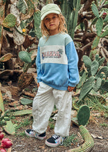 Load image into Gallery viewer, Contrast Thrift Crew