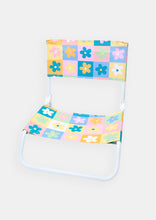 Load image into Gallery viewer, Checker Daisy Beach Chair
