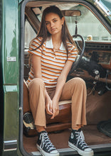 Load image into Gallery viewer, Waffle Polo Tee