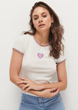 Load image into Gallery viewer, Quinn Ringer Tee
