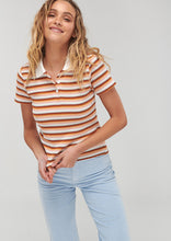 Load image into Gallery viewer, Waffle Polo Tee