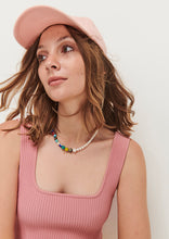 Load image into Gallery viewer, Half Pearl Necklace