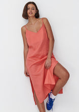 Load image into Gallery viewer, Linen Midi Dress
