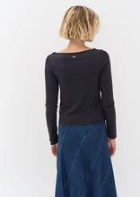 Load image into Gallery viewer, Alicia Boat Neck Long Sleeve
