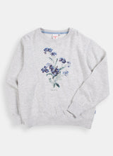 Load image into Gallery viewer, Forget Me Not Lace Back Crew
