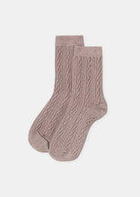 Load image into Gallery viewer, Cable Knit Socks
