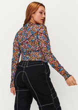 Load image into Gallery viewer, Diagonal Matrix Long Sleeve Top
