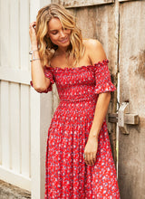 Load image into Gallery viewer, Romance Honey Maxi Dress
