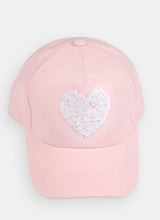 Load image into Gallery viewer, Sequin Heart Cap
