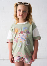 Load image into Gallery viewer, Panelled Thrift Ringer Tee
