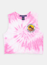 Load image into Gallery viewer, Ocean Surf Cropped Singlet
