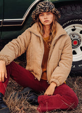 Load image into Gallery viewer, Cord Puffer Jacket
