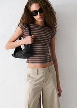 Load image into Gallery viewer, WTShirt Abigail; Abbie Stripe
