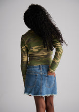 Load image into Gallery viewer, Moni Denim Mini Skirt
