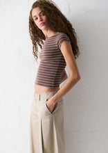 Load image into Gallery viewer, WTShirt Abigail; Abbie Stripe
