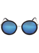 Load image into Gallery viewer, Black/Revo - Flower Child Sunnies
