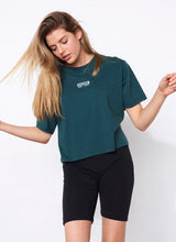 Load image into Gallery viewer, Bottle Green Racer Tee

