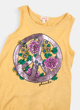 Load image into Gallery viewer, Flower Peace Pony Rider Tank
