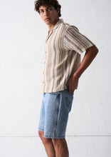 Load image into Gallery viewer, MShirt Ray SS; River Stripe
