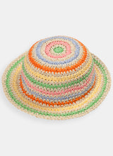 Load image into Gallery viewer, Rafia Bucket Hat
