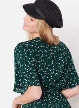 Load image into Gallery viewer, Rafia Baker Boy Hat
