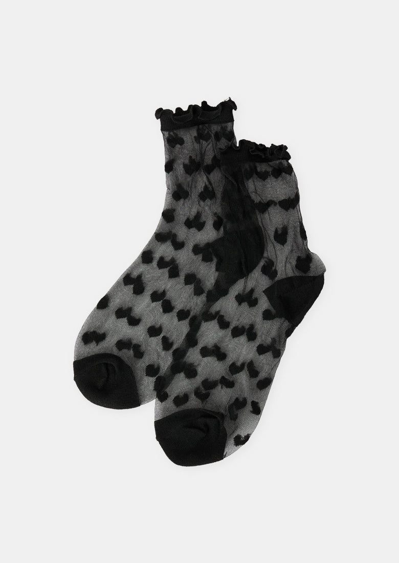 Heart Crew Socks