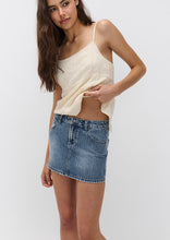 Load image into Gallery viewer, Becca Denim Mini Skirt
