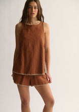 Load image into Gallery viewer, Kai Blanket Stitch Top
