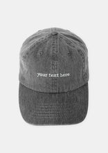 Load image into Gallery viewer, Personalised Slogan Classic Cap
