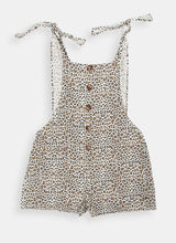 Load image into Gallery viewer, Tie Me Up Playsuit Leopard
