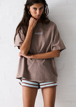 Load image into Gallery viewer, WTShirt Throwback; SurfCo  Mocha Mushroom
