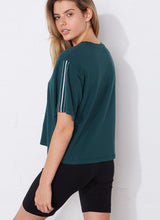 Load image into Gallery viewer, Bottle Green Racer Tee
