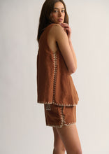Load image into Gallery viewer, Kai Blanket Stitch Top
