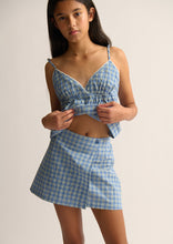 Load image into Gallery viewer, Saltwater Wrap Mini Skirt

