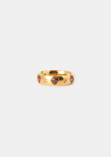 Load image into Gallery viewer, Red Hearts Ring
