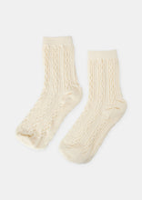 Load image into Gallery viewer, Cable Knit Socks
