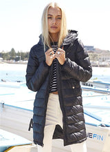 Load image into Gallery viewer, Long Puffa Jacket
