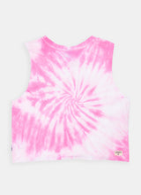 Load image into Gallery viewer, Ocean Surf Cropped Singlet
