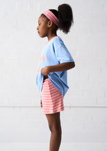 Load image into Gallery viewer, GSkirt Crush Skort; Peach Sorbet Stripe
