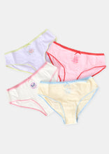 Load image into Gallery viewer, Girls 4 Pack Underwear

