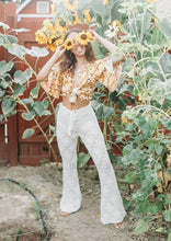 Load image into Gallery viewer, Woodstock Crochet Flares
