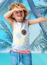 Load image into Gallery viewer, Earth Tie-Dye - Gazza Tank
