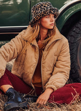Load image into Gallery viewer, Cord Puffer Jacket
