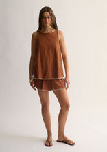 Load image into Gallery viewer, Kai Blanket Stitch Top
