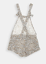 Load image into Gallery viewer, Tie Me Up Playsuit Leopard
