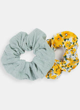 Load image into Gallery viewer, Buttercup Floral Scrunchie Pack
