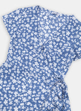 Load image into Gallery viewer, Oxford Wrap Dress
